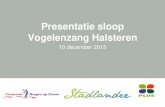 Presentatie sloop Vogelenzang Halsteren - Stadlander › wp-content › uploads › 2018 › 11 › ... · • 2016: 12,5 jaar met dagelijks circa 40 medewerkers . Twee richtingen