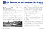 HOLENDRECHT EN VEILIGHEID - VVFLEX...Het project is eind 2009 gestart vanwege de verslech-tering van de leefbaarheid en veiligheid in Holen-drecht. Het stadsdeel werkt sindsdien met