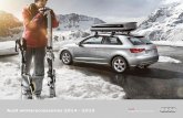 Audi winteraccessoires 2014 - 2015 - Zijm › wp-content › uploads › 2013 › 10 › Audi_winteraccesso… · Audi RS 6 Avant Audi A7 9. Design 7-dubbel spaak design Maat velg