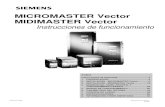 MICROMASTER Vector MIDIMASTER Vectordeeea.urv.cat › DEEEA › lguasch › micromaster.pdf · dentro del ámbito de aplicación de la Directiva relativa a maquinaria. Sin embargo,