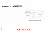 XEROX Phaser 3100MFP/Sdownload.support.xerox.com › pub › docs › 3100MFP › ... · De multifunctionele apparaten Phaser 3 100MFP/S zijn uitgerust met een 600 dp i-scanner en
