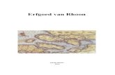 Erfgoed van Rhoon · PDF file 2017-04-20 · afb. 2. 1620 De Maese met Rijke plaat en de aanwas “De Heer van Rhoon” ten zuiden van de Essendijk (later Zegen- en Molenpolder). Links