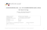 ONDERWIJS- en EXAMENREGELING E-learningstatic.rocmondriaan.nl/assets...Onderwijs- en Examenregeling 2013 / 90384 / School voor Handel /2013 / 1e verkoper e-learning emh 4 1. OPLEIDING