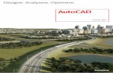 AutoCAD...Kartanalyse og -tegning AutoCAD Civil 3D har GIS- og karttegningsfunksjoner som støtter byggtekniske arbeidsprosesser. Analyser romforholdet mellom tegnede objekter. Hent