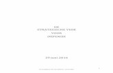 DE STRATEGISCHE VISIE VOOR 1 De strategische visie voor Defensie â€“ 29 juni 2016 DE STRATEGISCHE VISIE
