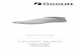 Flex-Foot Balancec... · FLEX-FOOT® BALANCE FOOT SYSTEM (Figure 1) • Build height: 56-62 mm (2 3/16“ - 2 7/16“) • Maximum user weight: 136 kg (299 lbs) • Available in 10