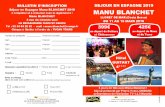 Brochure Espagne Manu Blanchet avril definitif ok · 2019-01-24 · Séjour en Espagne Manu BLANCHET 2019 à compléter et à retourner avec le réglement à : Manu BLANCHET 3 rue