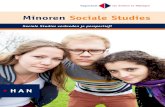 Minoren Sociale Studiesminoren-han.nl/images/pdfbestanden/16051-brochure-ISS... · 2018-02-05 · Kunstzinnige en spelmatige media ontwikkelen en toepassen Je werkt in deze minor
