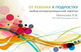 Презентация PowerPointcongress-ph.ru/common/htdocs/upload/fm/vich/18/may/prez/14-42.pdf · 12.09.2016 14.11.2016 20.06.2017 15.0-3.2018 nup AHH BVIH B03pacT (AHarHOCT uqecHaR)