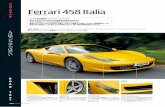 Ferrari 458 Italia - AUTOCAR JAPAN...Ferrari 458 Italia ROAD TEST 革張りのカーボンファイバーシートは素晴らしいが、 これまたオプション。6.4º obscured