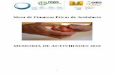 Mesa de Finanzas Éticas de Andalucía › sites › default › files › Memoria_Actividades_20… · Taller celebrado por la Mesa de Finanzas Éticas de Andalucía en el aula cooperativa