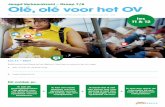 Jeugd Verkeerskrant Groep /8 Olé, olé voor het OV 11-12.pdf · 2020-03-19 · 2 Olé, olé voor het OV Zo zit dat… met afspraken voor reizen met het openbaar vervoer • Laat