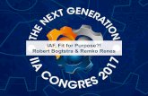 IAF, Fit for Purpose ?! Robert Bogtstra & Remko Renes Congres/2017... · (« ) In de onderzoeksresultaten van de interne audit functie wordt in ieder geval aandacht besteed aan: gebreken