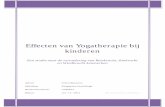 Effecten van Yogatherapie bij kinderen - Jip En Jan Kinderyoga van Yogatherapie bij kinderen.pdf · varianten zijn van normaal gedrag. Dit kunnen ook zeer vroege uitingen zijn van
