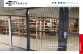 ALMAWALL - Magazijnrekken en stellingen voor magazijn en … almawall FOLDER NL.pdf · De Almawall doorvalbeveiliging zorgt voor een verantwoorde opslag door het voorkomen van vallende