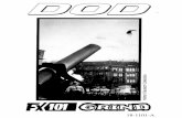 ACDSee print job - NoiseFX › docs › DOD_Grind_FX101.pdf · 2011-08-27 · GRINDCORE RHYTHM If your after an over-the-top Grindcore sound, this is your setting. Turn the blast
