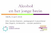 Alcohol en het jonge brein...en het jonge brein V&VN, 6 april 2018 Ellis Jacobs-Daanen, pedagogisch hulpverlener Bas Zegers, kinderarts –sociale pediatrie Vraag 1 Hoeveel procent