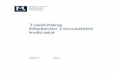Toelichting Madaster Circulariteit Indicator · 2020-07-02 · een centraal platform met de identiteit, kwaliteit én locatie van materialen binnen het gebouw. ... informatie toe