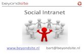 Social Intranet - Trigos Support...Het sociaal intranet voor slim samenwerken Ondersteunt Informeel kennismanagement in een intelligent, zelflerend (social) intranet Nodigt medewerkers