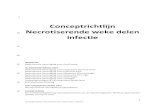 Conceptrichtlijn Necrotiserende weke delen infectie€¦ · 4 Conceptrichtlijn Necrotiserende weke delen infectie Samenstelling van de werkgroep Drs. V.M. de Jong, traumachirurg,