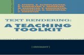 TEXT RENDERING: A TEACHING TOOLKITijevanlib.ysu.am/wp-content/uploads/2017/12/Text_Rendering.pdf · 2 ՀՏԴ 811.111(07) ԳՄԴ 81.2Անգլ ց7 Տ 552 Ուսումնաօժանդակ