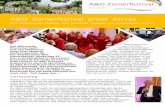 A&O Zomerfestival groot succes - Het Arbeidsmarkt- en ... ... van het A&O-fonds Provincies, vroeg op