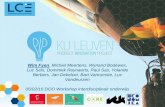 Wim Fyen, Michiel Meertens, Wynand Bodewes, Luc Sels ...€¦ · PIP@KU Leuven: Het concept: • Partner & Financiële sponsor o Bepaalt het onderwerp o Volgt de vorderingen op (regelmatige