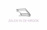 ZALEN IN DE KROOK - Stad Gent...Publieke toiletten op -2, 0 en +3 VOS theateropstelling • 9 reservetafels • 31 stoelen + 4 reservestoelen • Totale opp. 58 m2 • 1 plexistaander