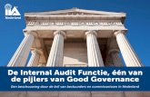 De Internal Audit Functie, één van de pijlers van Good Governance … · 2016-09-30 · 6 functies in de 2e lijn geven hierbij de kaders aan, vaardigen richtlijnen uit en adviseren