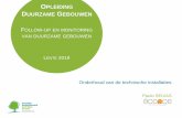 OPLEIDING DUURZAME GEBOUWEN - Bruxelles Environnement · 2 DOELSTELLINGEN VAN DE PRESENTATIE N Een algemeen overzicht geven van het onderhoud van de technische installaties van een