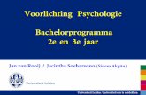 Voorlichting Psychologie Bachelorprogramma 2e en …...- Honours Lectures (2e jaars studenten) - Honours Class (3e jaars studenten) - Honours Research Bachelorproject (in jaar 3) studeren