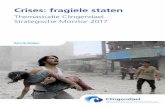 Themastudie Clingendael Strategische Monitor 2017 · van landen ten zuiden en oosten van de EU (van Congo tot Afghanistan).5 Onderstaande dreigingsanalyse brengt in kaart welke trends