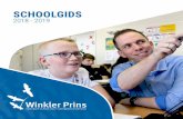 2018 - 2019...Voorwoord Voor u ligt de nieuwe schoolgids Winkler Prins voor het school-jaar 2018-2019. De informatie in de schoolgids geeft een beeld van onze school, de wijze waarop