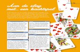 Aan de slag een kaartspel - WordPress.com...we in eerdere edities al op allerlei creatieve manieren aan de slag met Legoblokjes en dobbelstenen. Dit keer kozen we voor een kaartspel,