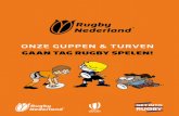 ONZE GUPPEN & TURVEN GAAN TAG RUGBY SPELEN! TAG Rugby_0.pdfTAG-rugby is een zorgvuldige introductie in de rugbysport. oor eerst de nadruk te leggen o de genoemde basisvaardigheden,