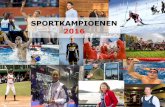 SPORTKAMPIOENEN 2016sportprijs-utrecht.nl/.../02/presentatie-kampioenen... · Fenna Stomps rugby 2e EK Dames 15 a side Europees kampioenen . Kirstie van Haaften 2e EK baanwielrennen
