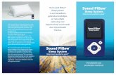 Het Sound Pillow® Slaapsysteem oplossing voor ... · door Dr. Harry Henshaw. De speci˜ eke frequentie karakteristiek van de speakers helpt mensen met Tinnitus de ruis te maskeren