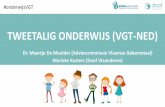 Dr. Maartje De Meulder (Adviescommissie Vlaamse ... · Sinds 1997 tolken in secundair- en hoger onderwijs Tolken in kleuter- en lager onderwijs (sinds schooljaar 2013-2014) Een bezorgd