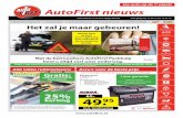 Behoud fabrieksgarantie Scherpe prijzen Strikte ...€¦ · AutoFirst nieuws AutoFirstkrant nr. 06 2015 oplage 300.000 Actie geldig van 17-06-15 t/m 14-07-15 Uw auto op de 1e plaats