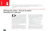 Informatie maandblad voor informatievoorziening sociale innovatie 18 Digitale Sociale Innovatie (DSI)