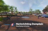 Herinrichting Damplein - Platform Duurzaam Dordrecht · 11/7/2016  · Herinrichting Damplein Voorlopig Ontwerp - autoroutes en parkeren schaal 1:500 In de huidige situatie zijn er