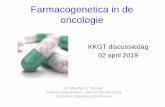 Farmacogenetica in de oncologie - KKGTkkgt.nl/.../04/...Farmacogenetica-in-de-oncologie.pdf · Farmacogenetica onderzoekt het effect van genetische mutaties op de behandeluitkomst