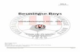 DEEL 8 - Beuningse Boys · 2017-09-19 · Voetbalbeleidsplan 2015-2019 Pagina 1 DEEL 8 Versie 2016-2017 Beuningse Boys Voetbalbeleidsplan 2015 - 2019 "Ruimte voor alle talenten" "Van