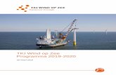 TKI Wind op Zee Programma 2019-2020 - Topsector Energie · het grootschalig opwekken van duurzame energie door windturbines op zee. De projecties van ECN/PBL als onderdeel van de