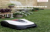 Robotmaaiers · 2020-04-07 · 13 De wereld van Honda Power Products INHOUD 02 . Miimo HRM 40 Onze nieuwe Miimo neemt het onderhoud van uw gazon voor zijn rekening, zodat uw tuin