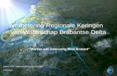Verbetering Regionale Keringen van Waterschap Brabantse Delta€¦ · Het Waterschap Brabantse Delta heeft de Taskforce Deltatechnologie (verder: TFDT) gevraagd om mee te denken en