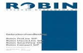 Gebruikershandleiding - Robintele.com · Deze handleiding is van toepassing op de Robin SmartView SIP met 1, 2, 4 of 6 knoppen, de Robin Compact SIP, de Robin ProLine SIP met 1, 2,
