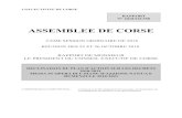 ASSEMBLEE DE CORSE€¦ · collectivite de corse rapport n° 2018/o2/350 assemblee de corse 2 eme session ordinaire de 2018 reunion des 25 et 26 octobre 2018 rapport de monsieur le