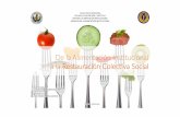 De la Alimentación Ins tucional a la Restauración Colec va ... · Es el arte de conciliar prescripción dieté ca y restricciones en la dieta de los clientes para preparar comidas