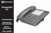 PowerTel 90 - Hearing Direct · 2017-03-07 · Overzicht 1 Geheugentoetsen 2 Snelkiestoetsen M1/M2 3 SOS-toets 4 Selectietoetsen 5 Oproep-indicatorlampje 6 Geheugentoets 7 Geluiddempingstoets
